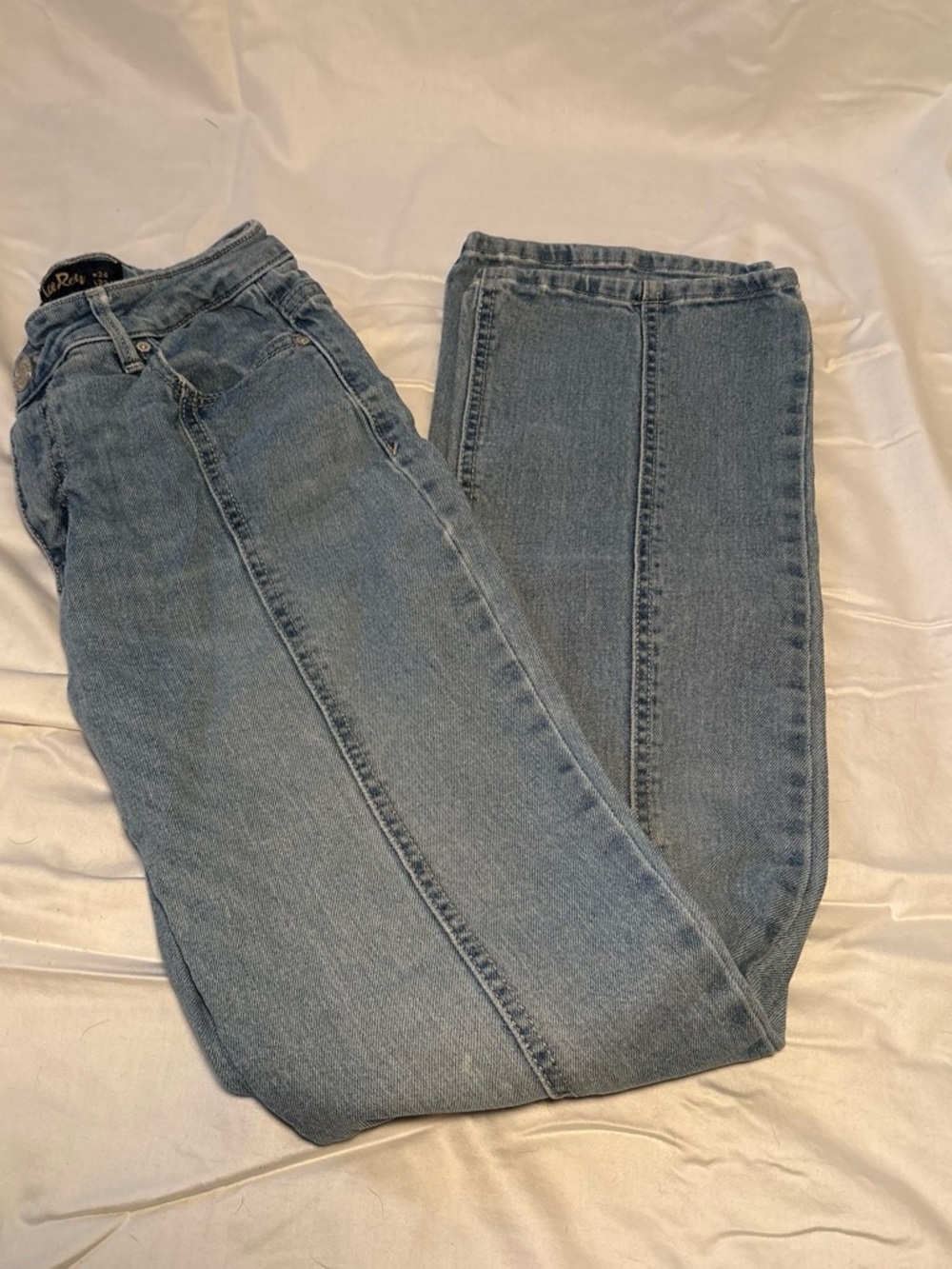 Indigo Rein Light Blue Straight-Leg Women’s Jeans